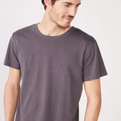 MONROW Relaxed Crew VINTAGEBLACK Online